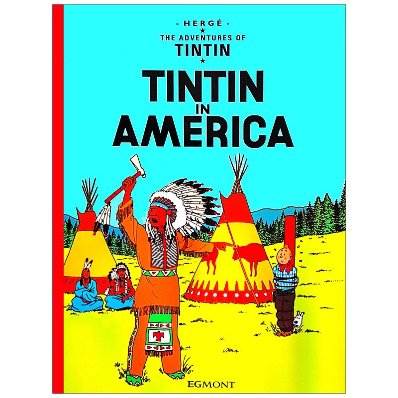تن تن در آمریکا Tintin In America
