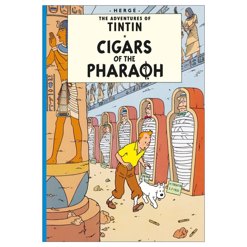 تن تن سیگارهای فرعون Tintin Cigars of the Pharaoh