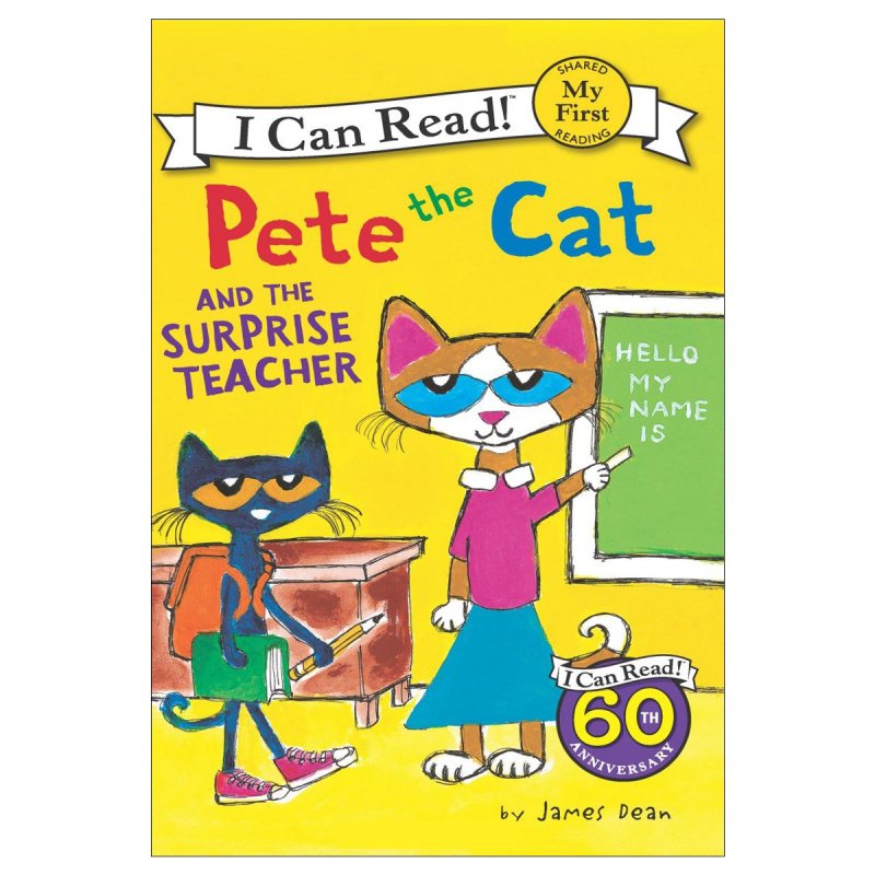 پیت گربه و معلم شگفت‌انگیز Pete the Cat and the Surprise Teacher