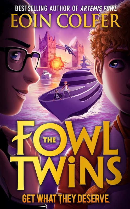 دوقلوهای فاول کتاب سوم The Fowl Twins Get What They Deserve Novel Book 3