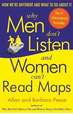 چرا مردان گوش نمی دهند و زنان نمی توانند نقشه ها را بخوانند؟ Why Men Dont Listen and Women Cant Read Maps