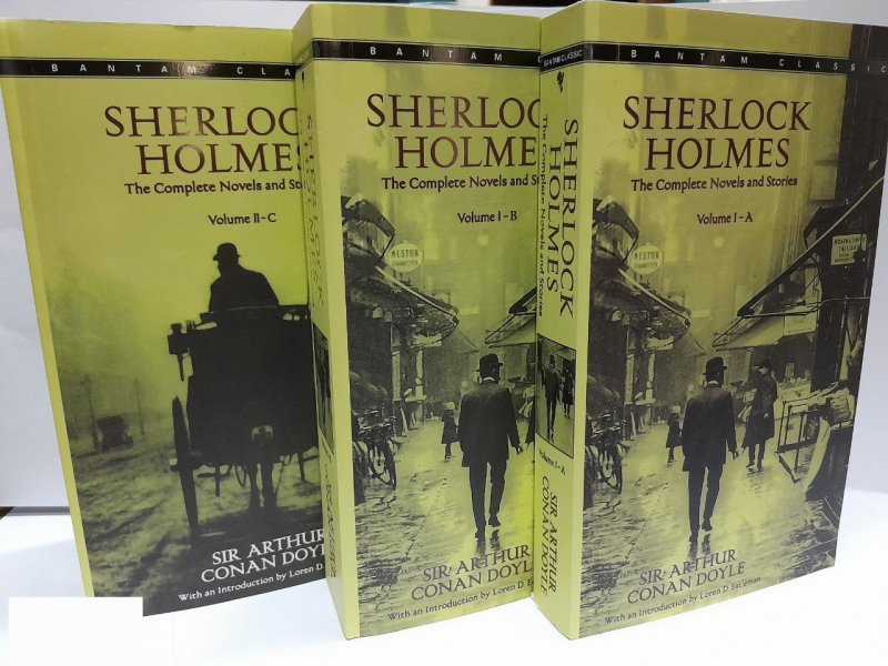 شرلوک هلمز 3 جلدی Sherlock Holmes (A & B & C) The Complete Novels and Stories