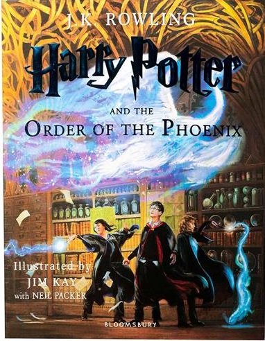 هری پاتر Harry Potter and the Order of the Phoenix – Illustrated Edition Book 5